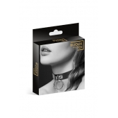 Узенький ошейник из полиуретана с кольцом - Bijoux Pour Toi - купить с доставкой в Сургуте