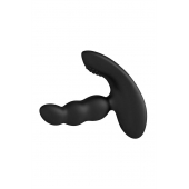 Черный силиконовый стимулятор простаты Levett Nitoc с пультом ДУ - Levett - в Сургуте купить с доставкой