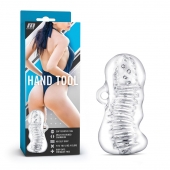 Прозрачный мастурбатор M for Men Hand Tool - Blush Novelties - в Сургуте купить с доставкой