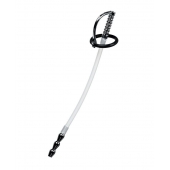 Силиконовый уретральный плаг со сменными фиксирующими кольцами Metal - ToyFa - купить с доставкой в Сургуте