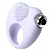 Белое виброкольцо для продления полового акта JOS MOYS - JOS - в Сургуте купить с доставкой