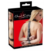 Фиксация на шею и запястья Bad Kitty Neck and Hand Restraints - Orion - купить с доставкой в Сургуте
