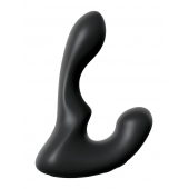 Черный анальный вибростимулятор P-Spot Milker - 14 см. - Pipedream - в Сургуте купить с доставкой