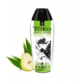 Интимный гель TOKO Pear   Exotic Green Tea с ароматом груши и зеленого чая - 165 мл. - Shunga - купить с доставкой в Сургуте