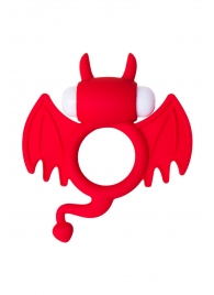 Красное эрекционное кольцо на пенис JOS COCKY DEVIL - JOS - в Сургуте купить с доставкой