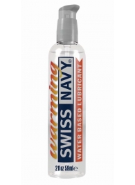 Разогревающий лубрикант на водной основе Swiss Navy Warming Lube - 59 мл. - Swiss navy - купить с доставкой в Сургуте