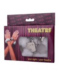 Наручники с белой меховой опушкой - ToyFa - купить с доставкой в Сургуте