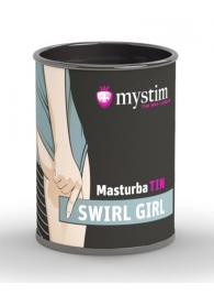 Компактный мастурбатор MasturbaTIN Swirl Girl - MyStim - в Сургуте купить с доставкой