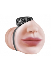 Мастурбатор-ротик с виброкольцом Satisfaction Beloved - Lola Games - в Сургуте купить с доставкой