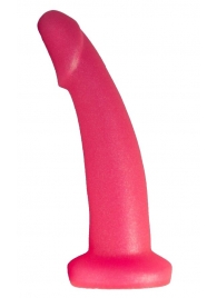 Розовый плаг-массажёр для простаты - 13,5 см. - LOVETOY (А-Полимер) - в Сургуте купить с доставкой