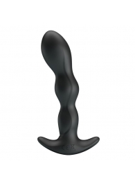 Черный анальный стимулятор простаты с вибрацией Special Anal Massager - 14,5 см. - Baile - в Сургуте купить с доставкой