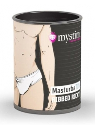 Компактный мастурбатор MasturbaTIN Ribbed Ricky - MyStim - в Сургуте купить с доставкой