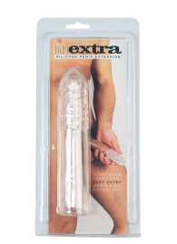 Насадка-удлинитель из прозрачного силикона LIDL EXTRA SILICONE PENIS EXTENSION - Seven Creations - в Сургуте купить с доставкой