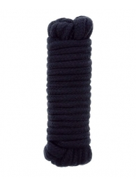 Чёрная веревка для связывания BONDX LOVE ROPE - 5 м. - Dream Toys - купить с доставкой в Сургуте