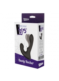 Чёрный массажер простаты с 2 моторами BOOTY ROCKER - Dream Toys - в Сургуте купить с доставкой