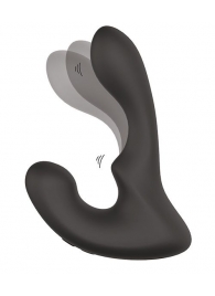 Чёрный массажер простаты с 2 моторами BOOTY ROCKER - Dream Toys - в Сургуте купить с доставкой