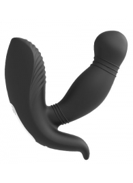 Черный вибромассажер простаты PROSTATE HERO - Dream Toys - в Сургуте купить с доставкой