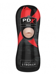 Мастурбатор-ротик Vibrating Oral Stroker - Pipedream - в Сургуте купить с доставкой