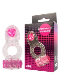 Прозрачное эрекционное кольцо Erowoman-Eroman - Erowoman-Eroman - в Сургуте купить с доставкой
