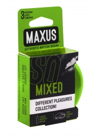 Презервативы в железном кейсе MAXUS Mixed - 3 шт. - Maxus - купить с доставкой в Сургуте