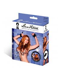 Наручники с присосками Sexy Suction - Lux Fetish - купить с доставкой в Сургуте