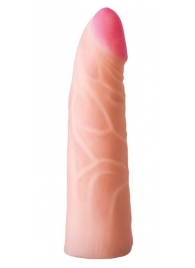 Фаллическая насадка на трусики харнесс - 17,5 см. - LOVETOY (А-Полимер) - купить с доставкой в Сургуте