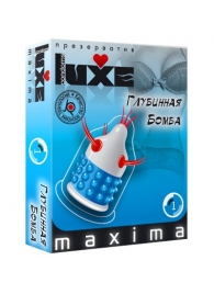 Презерватив LUXE Maxima  Глубинная бомба  - 1 шт. - Luxe - купить с доставкой в Сургуте