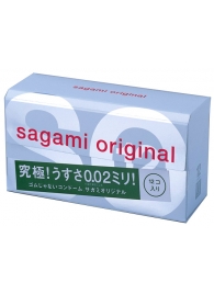 Ультратонкие презервативы Sagami Original - 12 шт. - Sagami - купить с доставкой в Сургуте