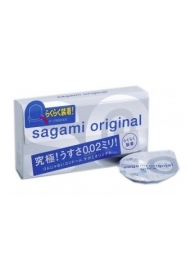 Ультратонкие презервативы Sagami Original QUICK - 6 шт. - Sagami - купить с доставкой в Сургуте