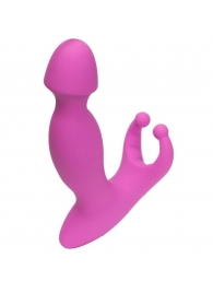 Розовый стимулятор простаты с усиками - 15 см. - 4sexdreaM - в Сургуте купить с доставкой