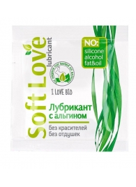 Пробник лубриканта на водной основе Soft Love - 3 гр. - Биоритм - купить с доставкой в Сургуте