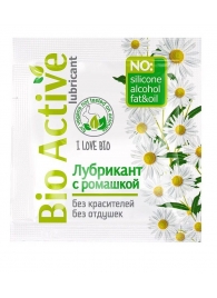 Пробник лубриканта на водной основе Bio Active - 3 гр. - Биоритм - купить с доставкой в Сургуте
