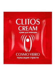 Пробник возбуждающего крема для женщин Clitos Cream - 1,5 гр. - Биоритм - купить с доставкой в Сургуте