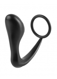 Эрекционное кольцо с анальной пробкой Ass-Gasm Cockring Plug - Pipedream - в Сургуте купить с доставкой