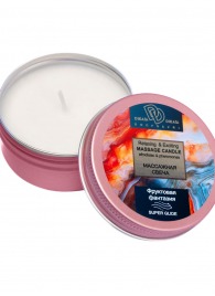 Массажная свеча  Фруктовая фантазия - БиоМед - купить с доставкой в Сургуте