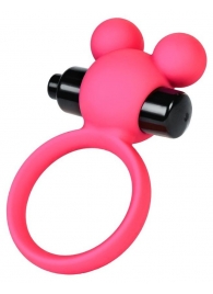 Розовое виброкольцо на пенис A-Toys - A-toys - в Сургуте купить с доставкой