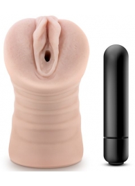 Телесный мастурбатор-вагина Rain - Blush Novelties - в Сургуте купить с доставкой