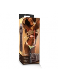Коричневый мастурбатор-ротик Heather - Blush Novelties - в Сургуте купить с доставкой