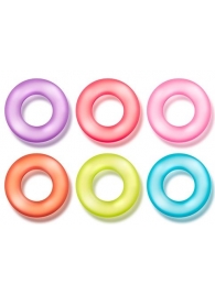 Набор из 6 эрекционных колец King of the Ring - Blush Novelties - в Сургуте купить с доставкой