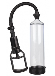 Прозрачная вакуумная помпа TRIGGER HANDLE PENIS PUMP - Dream Toys - в Сургуте купить с доставкой
