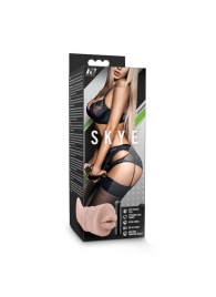 Телесный мастурбатор-ротик Skye - Blush Novelties - в Сургуте купить с доставкой
