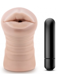Телесный мастурбатор-ротик Skye - Blush Novelties - в Сургуте купить с доставкой