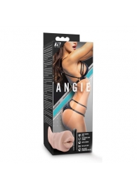 Телесный мастурбатор-ротик Angie - Blush Novelties - в Сургуте купить с доставкой