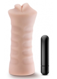 Телесный мастурбатор-ротик Angie - Blush Novelties - в Сургуте купить с доставкой