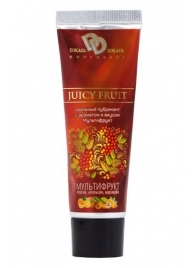 Интимный съедобный лубрикант JUICY FRUIT с ароматом фруктов - 30 мл. - БиоМед - купить с доставкой в Сургуте