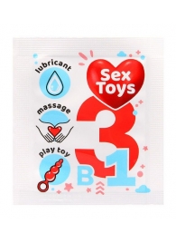 Гель-лубрикант на водной основе Sex Toys - 4 гр. - Биоритм - купить с доставкой в Сургуте