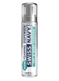 Очищающая пенка для игрушек и тела Swiss Navy Toy   Body Cleaner Foamer - 207 мл. - Swiss navy - купить с доставкой в Сургуте