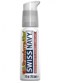 Лубрикант Swiss Navy Strawberry Kiwi Lube с ароматом клубники и киви - 29,5 мл. - Swiss navy - купить с доставкой в Сургуте