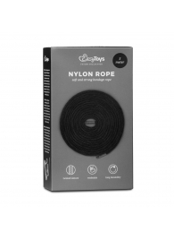 Черная веревка для бондажа Easytoys Bondage Rope - 5 м. - Easy toys - купить с доставкой в Сургуте