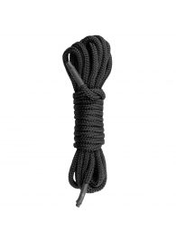 Черная веревка для бондажа Easytoys Bondage Rope - 5 м. - Easy toys - купить с доставкой в Сургуте